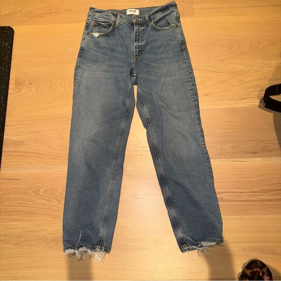 AGOLDE Kye Mid-Rise Straight Crop Jean 26 - Picture 8 of 14